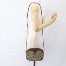 GUCCI GG Supreme Web Sherry Line Bag PVC Beige Gold 89 02 066 Auth BA10683-20