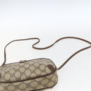GUCCI GG Supreme Web Sherry Line Bag PVC Beige Gold 89 02 066 Auth BA10683-8