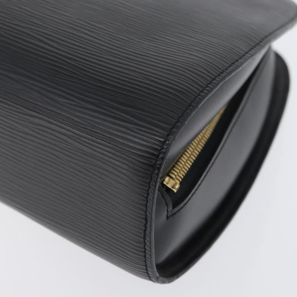 LOUIS VUITTON Epi Dauphine GM Cosmetic Pouch Black M48432 LV Auth BA10685