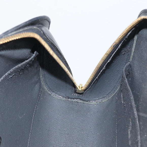 LOUIS VUITTON Epi Dauphine GM Cosmetic Pouch Black M48432 LV Auth BA10685