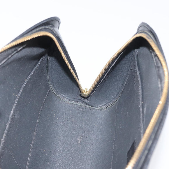 LOUIS VUITTON Epi Dauphine GM Cosmetic Pouch Black M48432 LV Auth BA10685