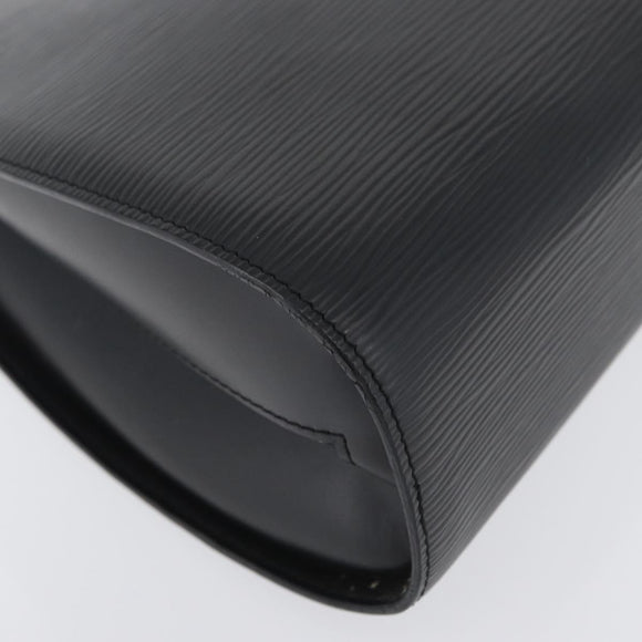 LOUIS VUITTON Epi Dauphine GM Cosmetic Pouch Black M48432 LV Auth BA10685