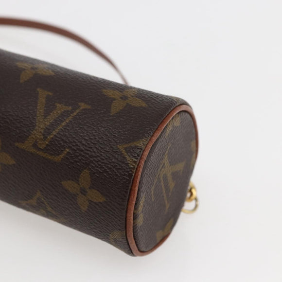 LOUIS VUITTON Monogram Papillon Pouch LV Auth BA10692