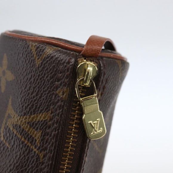 LOUIS VUITTON Monogram Papillon Pouch LV Auth BA10692
