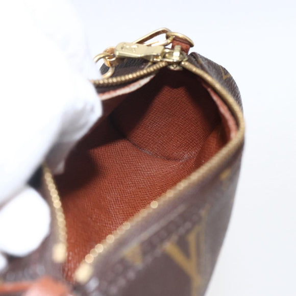 LOUIS VUITTON Monogram Papillon Pouch LV Auth BA10692