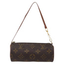 LOUIS VUITTON Monogram Papillon Pouch LV Auth BA10692-2