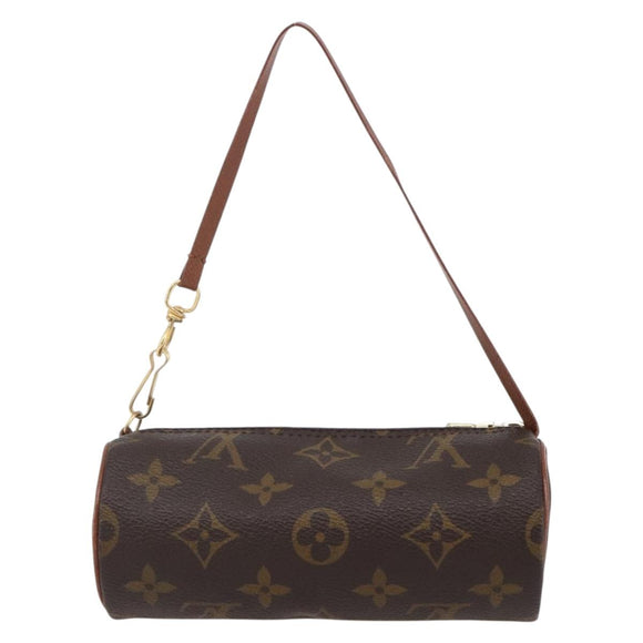 LOUIS VUITTON Monogram Papillon Pouch LV Auth BA10692