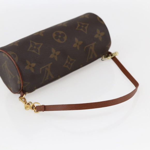 LOUIS VUITTON Monogram Papillon Pouch LV Auth BA10692