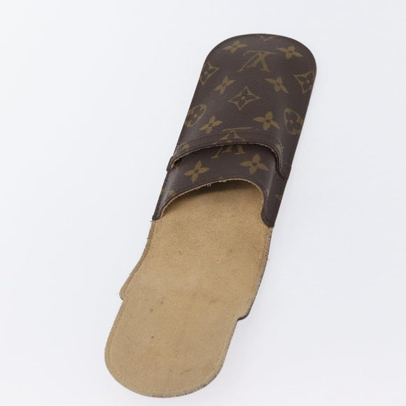 LOUIS VUITTON Monogram Etui Lunette Rabat Glasses Case M62970 LV Auth BA10693