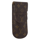 LOUIS VUITTON Monogram Etui Lunette Rabat Glasses Case M62970 LV Auth BA10693-1