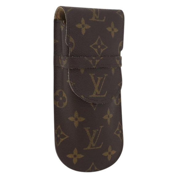 LOUIS VUITTON Monogram Etui Lunette Rabat Glasses Case M62970 LV Auth BA10693