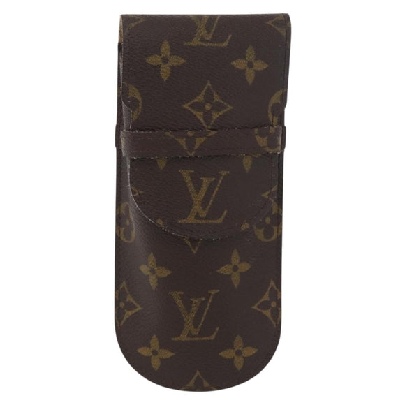 LOUIS VUITTON Monogram Etui Lunette Rabat Glasses Case M62970 LV Auth BA10693