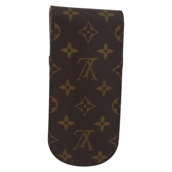 LOUIS VUITTON Monogram Etui Lunette Rabat Glasses Case M62970 LV Auth BA10693