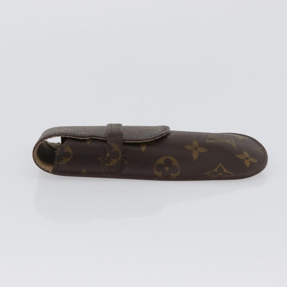 LOUIS VUITTON Monogram Etui Lunette Rabat Glasses Case M62970 LV Auth BA10693