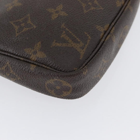 LOUIS VUITTON Monogram Pochette Accessoires Pouch M51980 LV Auth BA10696