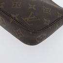 LOUIS VUITTON Monogram Pochette Accessoires Pouch M51980 LV Auth BA10696-16