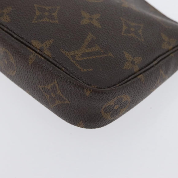 LOUIS VUITTON Monogram Pochette Accessoires Pouch M51980 LV Auth BA10696
