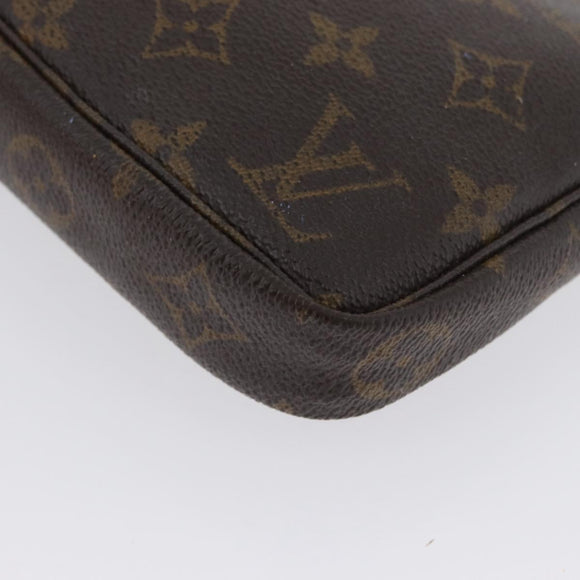 LOUIS VUITTON Monogram Pochette Accessoires Pouch M51980 LV Auth BA10696