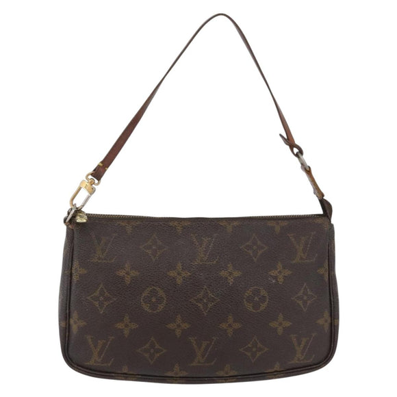 LOUIS VUITTON Monogram Pochette Accessoires Pouch M51980 LV Auth BA10696