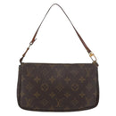 LOUIS VUITTON Monogram Pochette Accessoires Pouch M51980 LV Auth BA10696-2