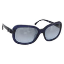 CHANEL Sunglasses plastic Blue CC Auth BA10702-1