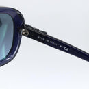 CHANEL Sunglasses plastic Blue CC Auth BA10702-9
