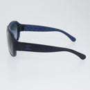 CHANEL Sunglasses plastic Blue CC Auth BA10703-7