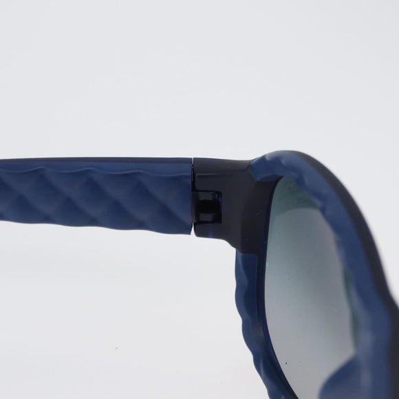 CHANEL Sunglasses plastic Blue CC Auth BA10703