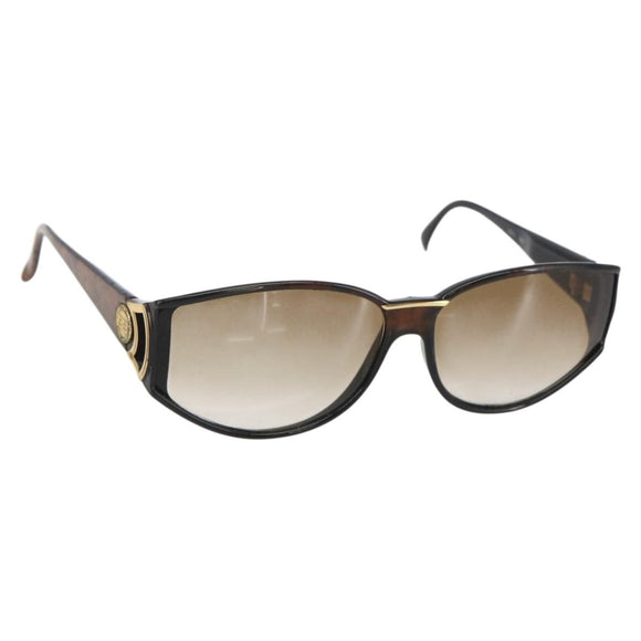 BALENCIAGA Sunglasses plastic Brown Auth BA10705