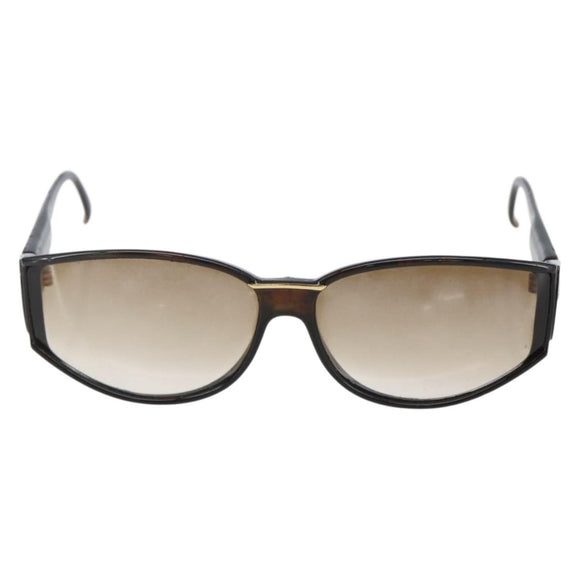 BALENCIAGA Sunglasses plastic Brown Auth BA10705