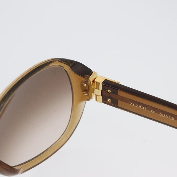 LOUIS VUITTON Supson Oversized Sunglasses plastic Brown Z0132E LV Auth BA10709
