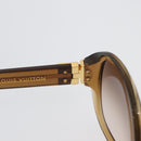 LOUIS VUITTON Supson Oversized Sunglasses plastic Brown Z0132E LV Auth BA10709-10