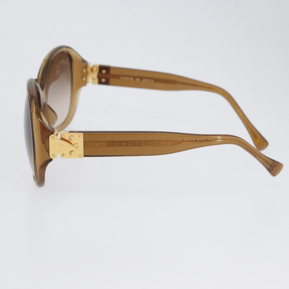 LOUIS VUITTON Supson Oversized Sunglasses plastic Brown Z0132E LV Auth BA10709