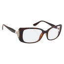 BVLGARI Sunglasses plastic Brown Auth BA10724-1
