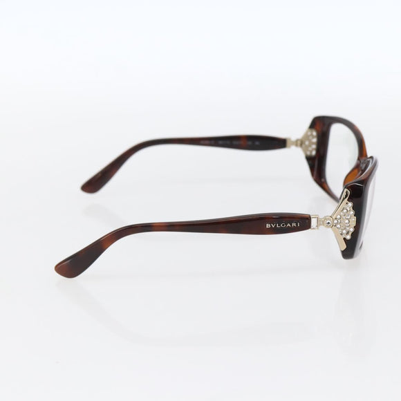 BVLGARI Sunglasses plastic Brown Auth BA10724