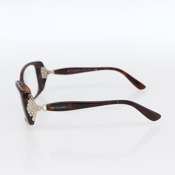 BVLGARI Sunglasses plastic Brown Auth BA10724