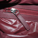 CHANEL Hand Bag Nylon Black Silver CC Auth BA10726-20