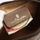 GUCCI GG Supreme Web Sherry Line Bag PVC Beige Gold 56 02 087 Auth BA10727-19