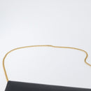 Christian Dior Honeycomb Canvas Chain Shoulder Bag PVC Navy Gold Auth BA10730-8