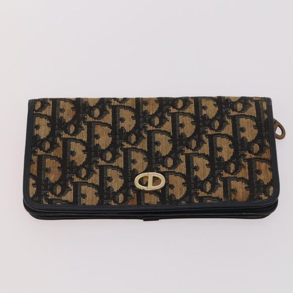 Christian Dior Celine Macadam Canvas Trotter Canvas Bag 3 Set Brown Auth BA10732