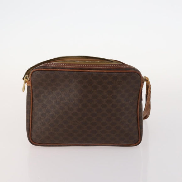Christian Dior Celine Macadam Canvas Trotter Canvas Bag 3 Set Brown Auth BA10732