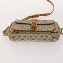 LOUIS VUITTON Monogram Mini Epi Shoulder Bag 2 Set Blue Black LV Auth BA10733-17