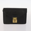 LOUIS VUITTON Monogram Mini Epi Shoulder Bag 2 Set Blue Black LV Auth BA10733-2
