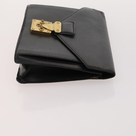 LOUIS VUITTON Monogram Mini Epi Shoulder Bag 2 Set Blue Black LV Auth BA10733