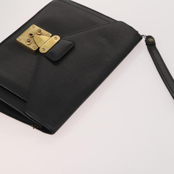 LOUIS VUITTON Monogram Mini Epi Shoulder Bag 2 Set Blue Black LV Auth BA10733