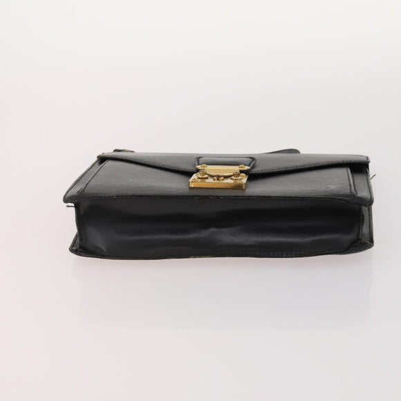 LOUIS VUITTON Monogram Mini Epi Shoulder Bag 2 Set Blue Black LV Auth BA10733