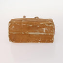 PRADA Shoulder Bag Nylon Velour 3 Set Brown Beige Green Auth BA10734-14