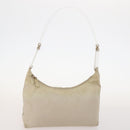 PRADA Shoulder Bag Nylon Velour 3 Set Brown Beige Green Auth BA10734-2