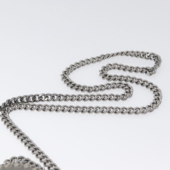 Stella MacCartney Chain Falabella Tiny Bag polyester 2way Gray Auth BA10736