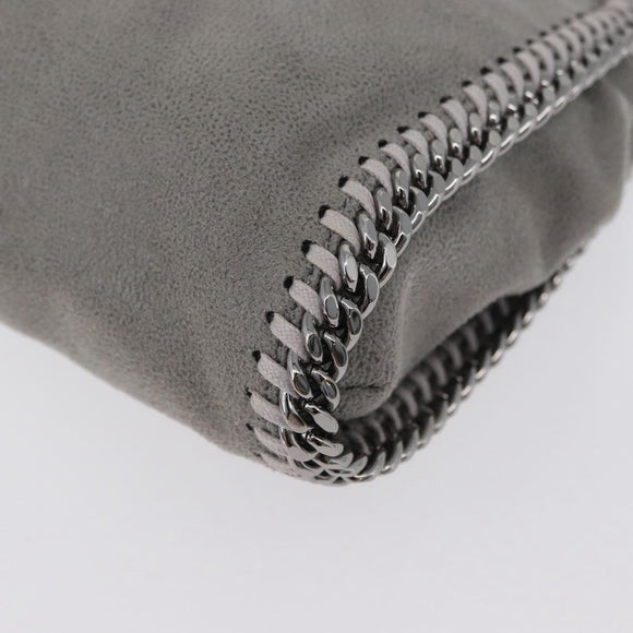 Stella MacCartney Chain Falabella Tiny Bag polyester 2way Gray Auth BA10736